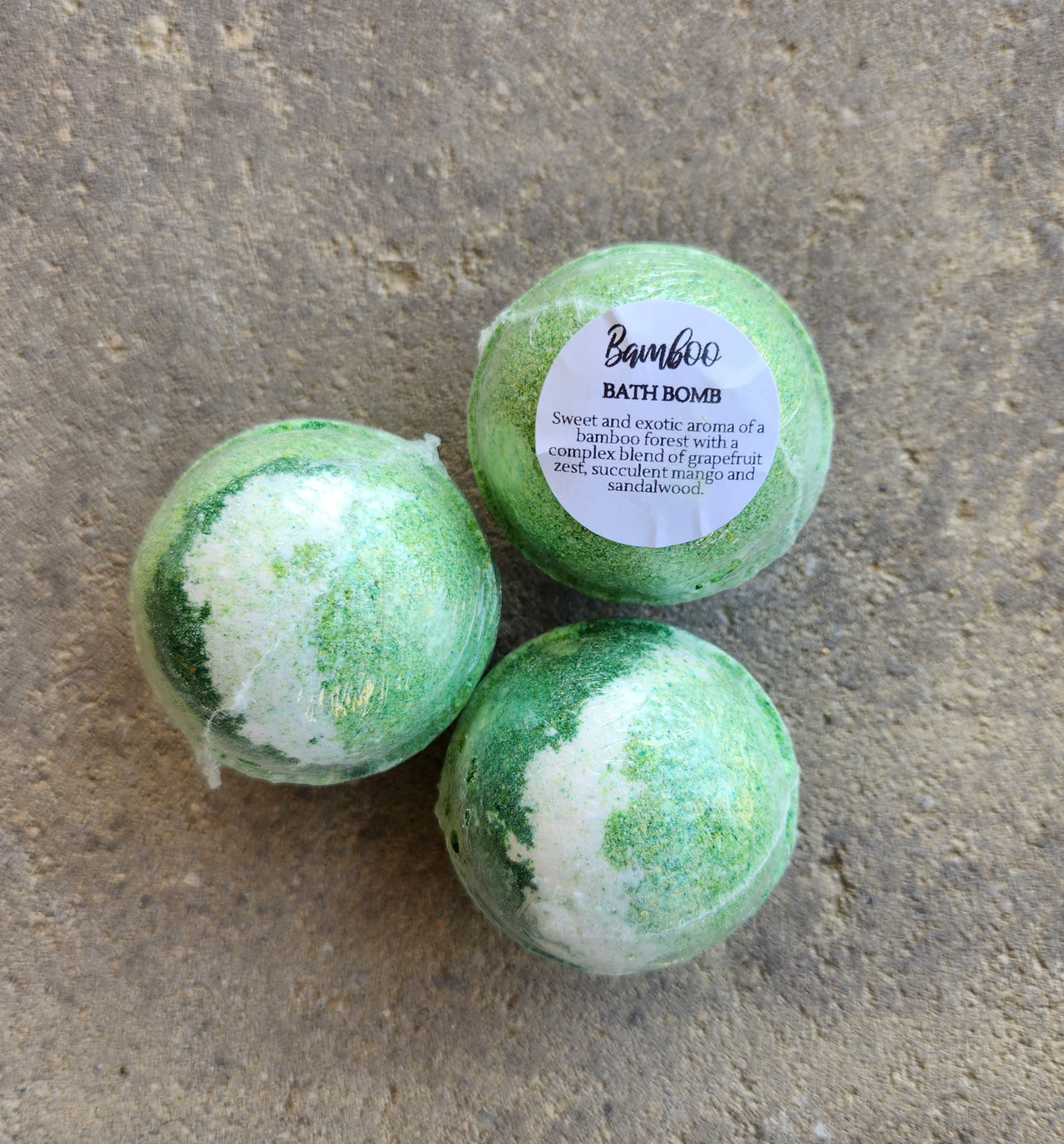 "Bamboo Bliss: Luxurious Organic Bamboo Bath Bombs for a Serene Soak" Black Vegan Shop