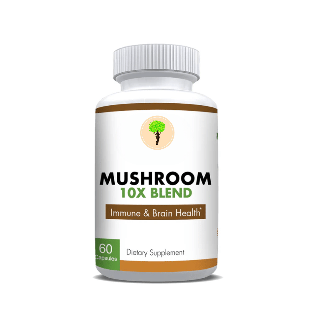 Mushroom 10X Blend Formula - 60 Capsules