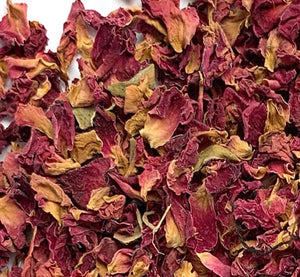 Organic Red Rose Petals Herbal Tea - 100 % Natural