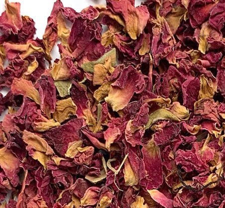 Organic Red Rose Petals Herbal Tea - 100 % Natural