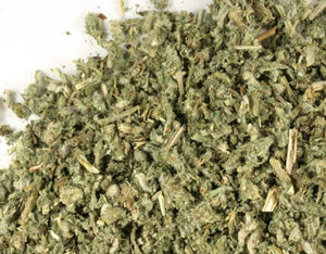 Organic White Horehound Herbal Tea Cut and Shifted Marrubium Vulgare