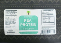 Thumbnail for Organic Pea Protein (Workout) 1 Pound Black Vegan Shop