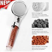 Thumbnail for The High Pressure Ionic Shower Head (Filters Hard Water & More) Black Vegan Shop