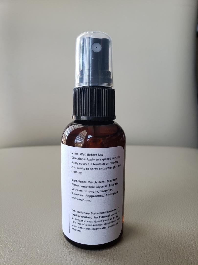 All Natural Bug Repellent (mosquitoes) Black Vegan Shop