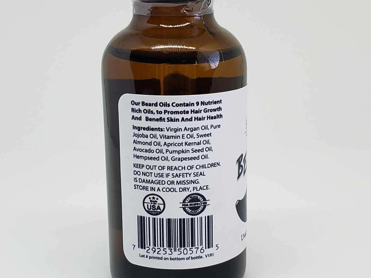 Exclusive 9 Oil Blend Beard Oil Black Vegan Shop