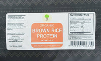 Thumbnail for Organic Rice Protein Powder (Workout) 1 Pound Black Vegan Shop