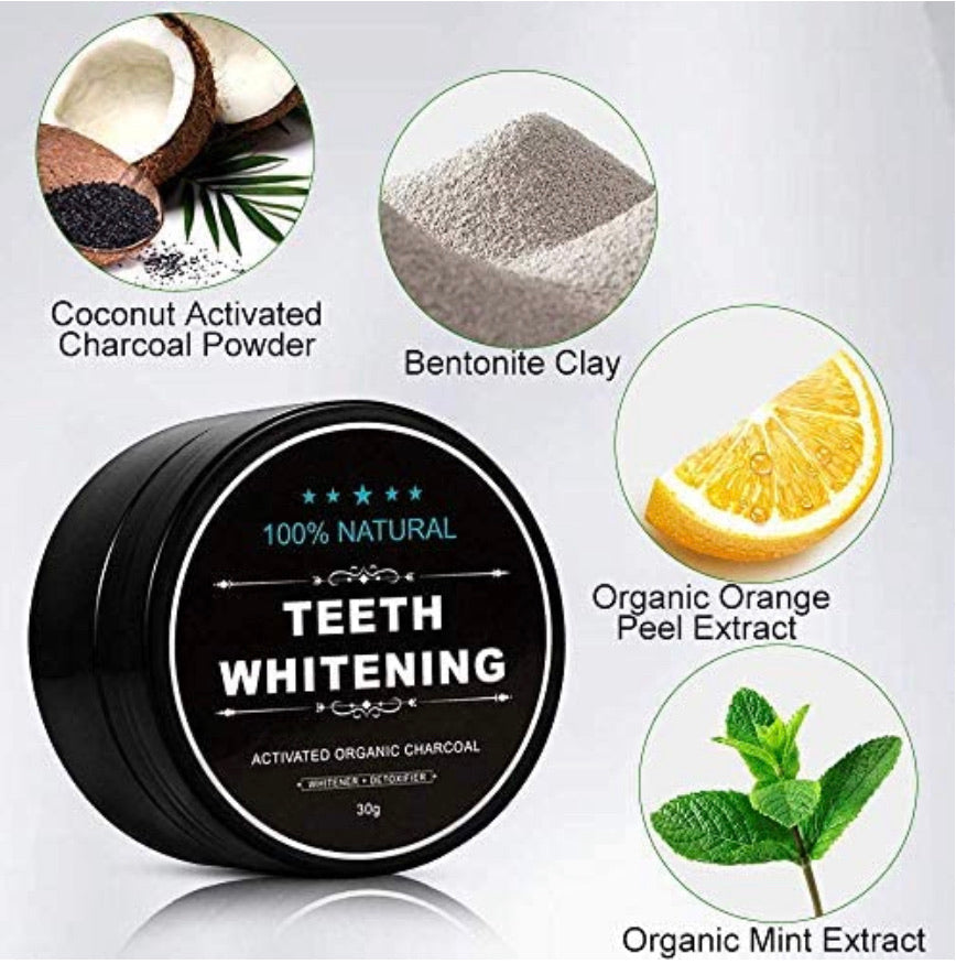 Black Ultimate Teeth Whitening Charcoal Black Vegan Shop